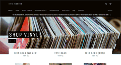 Desktop Screenshot of irisrecordsjc.com